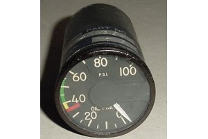 396-00S1-D1, Aircraft Oil Pressure Indicator