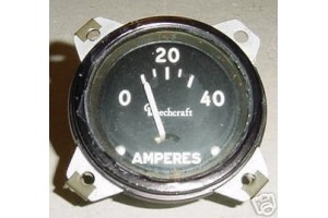 40A Beechcraft / Piper / Cessna Ammeter Indicator / Amps Gauge