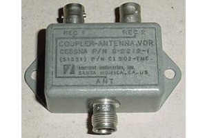 S-2212-1, CI-1102-TNC, Cessna VOR Antenna Coupler / Splitter