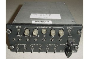 G2389, G-2389, Gables Engineering Aircraft Audio Control Panel