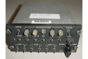 G-2389, G2389, Gables Engineering Aircraft Audio Control Panel