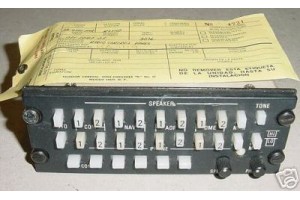 KA-119, 071-1087-01, King Avionics Audio Panel w/ Serviceable tag