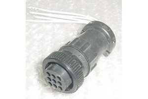 206708-1, 5935-01-074-8677, Aircraft Avionics Harness Connector Plug