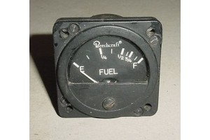 50-384206-1, 19B434-3, Beechcraft Fuel Quantity Indicator
