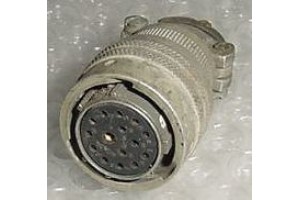 PT06A-14-15S (SR), 5935-00-716-6755, Aircraft Avionics Bendix Connector Plug