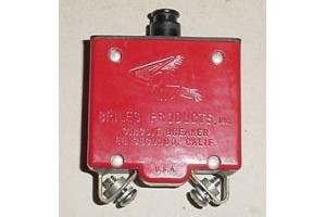 MS24571-15, BM10-15, 15A Hi Temp Aircraft Circuit Breaker