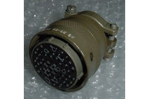 BT06AC-22-55SW, New Burndy Aircraft Cannon Plug Connector