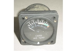 Aircraft Carburetor Air Temperature Indicator, 0202-009