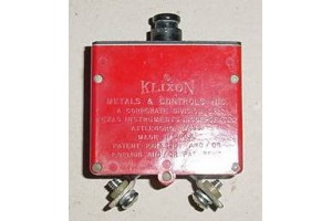 6752-12-2, MS24571-2, 2.5A Klixon Aircraft Circuit Breaker