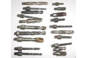 Mixed lot of Aircraft Threaded Drill Bits