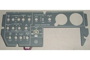 9912523-1,, Cessna Citation EL Light plate Instrument Panel