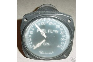 102-380004-1, 5709-1006, Twin Beechcraft Baron Fuel Flow Indicator