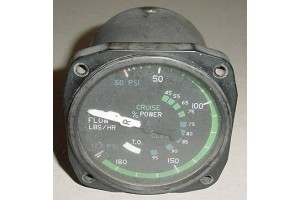 C662020-0108, 6621, Twin Cessna Aircraft Fuel Flow Indicator