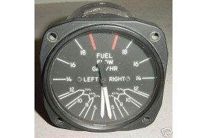 Twin Engine Aircraft Fuel Pressure Indicator, PM-44-11, 6062