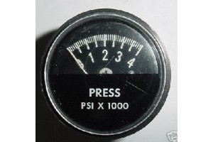 Vintage Boeing 727 Brake Pressure Indicator, 6931-700, 10-60576-1