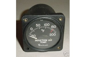 Beechcraft Induction Air Temperature Indicator, 50-380026-3