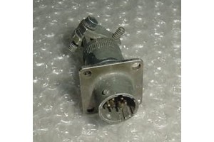 Aircraft Instrument Cannon Plug Connector, 45100RC10-6P-50