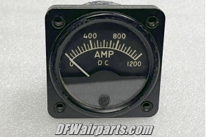 831-8H,, 1200A Aircraft DC Ammeter / Amps Indicator