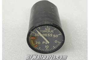 18-1101, MS28010-1, Turbine Aircraft Torque Pressure Indicator