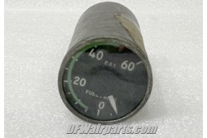 396-01630,, Vintage Airliner Fuel Pressure Indicator