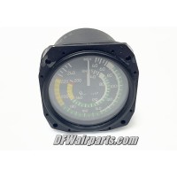 8-380019-1, 8025-13L, Beech Bonanza Airspeed Indicator