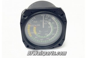 8-380019-1, 8025-13L, Beech Bonanza Airspeed Indicator