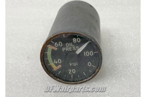 SRL-O4L, NP-316-M, Vintage Boeing 727 Aircraft Oil Pressure Indicator