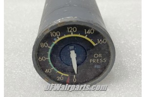 Vintage Boeing 747 Oil Pressure Indicator, VIL-0C4E