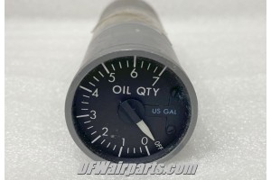 DSF508-12, 60B00019-12, American Airlines Boeing 747 Aircraft Oil Quantity Indicator