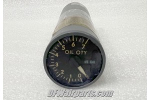 60B00019-12, DSF508-12, American Airlines Boeing 747 Aircraft Oil Quantity Indicator