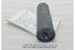 60B00019-18M, DSF508-18M, Vintage Boeing 747 Cargo Aircraft Oil Quantity Indicator w/ Serv tag