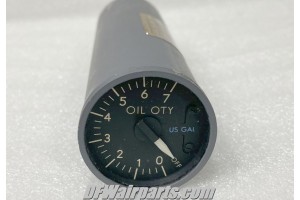 Vintage Boeing 747 Oil Quantity Indicator, DSF508-12, 60B00019-12