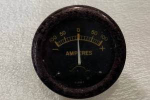 D-2963, D2963, Cessna Aircraft 100A Ammeter Indicator