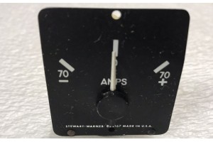 824167, 876000, Cessna Aircraft Amps / Ammeter Cluster Gauge Indicator