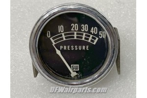 410172, 82207, Classic Cessna / Piper Aircraft Stewart Warner Oil Pressure Indicator