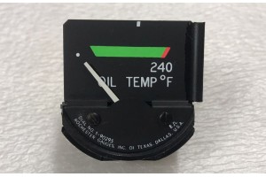 5-90295,, Cessna Aircraft Oil Temperature Cluster Gauge Indicator