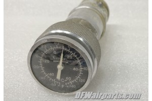 C668507-0101, 1585-5-144, Cessna Aircraft Outside Air Temperature Indicator with Air Vent