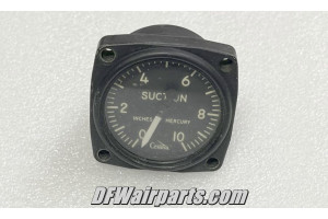 S1414-1, SP3573-1-CES, Cessna Aircraft Suction Gauge Indicator S1414-1, SP3573-1-CES, Cessna Aircraft Suction Gauge Indicator