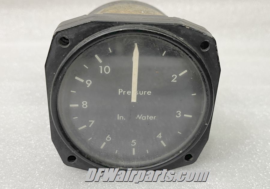Vintage Cold War Era Bomber Jet Aircraft Water Pressure Indicator - 22922