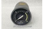Continental Airlines DC-10 McDonnell Douglas DC Loadmeter Indicator, 520423