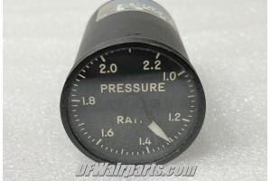 JG288C2, 27932C26A17A3, Falcon Jet Aircraft Pressure Ratio Indicator / EPR