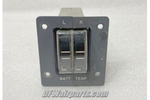 800496E, 800496-E, Learjet 25 Aircraft Dual Battery Temperature Indicator