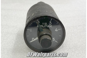 152LUA7,, Vintage McDonnell Douglas DC-8 Vibration Monitor Indicator