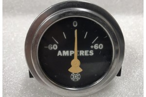 766,, Piper / Cessna Aircraft 60A Ammeter Indicator w/ Mounting Bracket