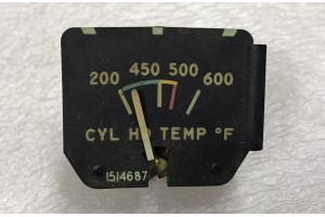 1514687,, Piper Aircraft Cylinder Head Temerature Cluster Gauge Indicator