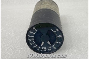 159752-1, 602-216, Piper Aircraft 7790-3 EGT / Fuel Flow Indicator