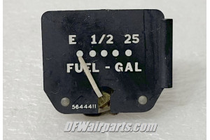 5644411,, Piper Fuel Quantity Cluster Gauge Indicator