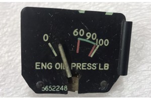 5652248,, Piper Aircraft Oil Pressure Cluster Gauge Indicator