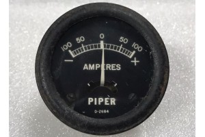 D-2684, 550-602, PA-23 Piper Apache / Aztec 100A Ammeter / Amps Indicator