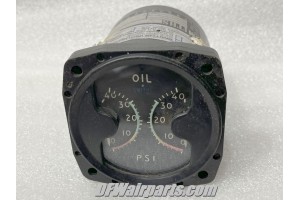 PW/16 ACR/CP, PW16 ACRCP, Smiths Aircraft Dual Oil Pressure Indicator